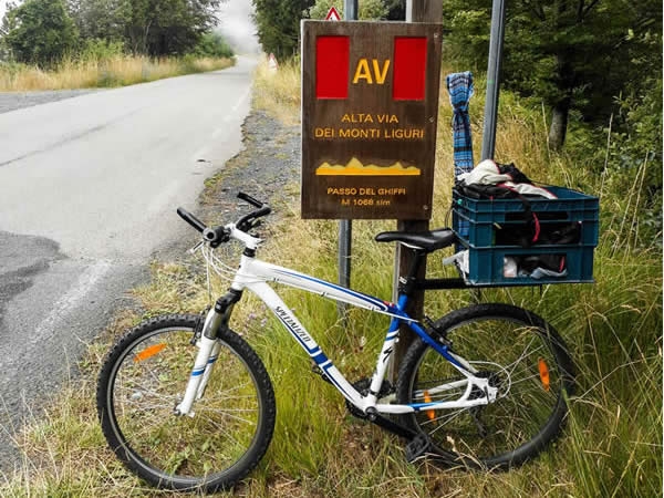 Montagna + Radio QRP + Mountainbike